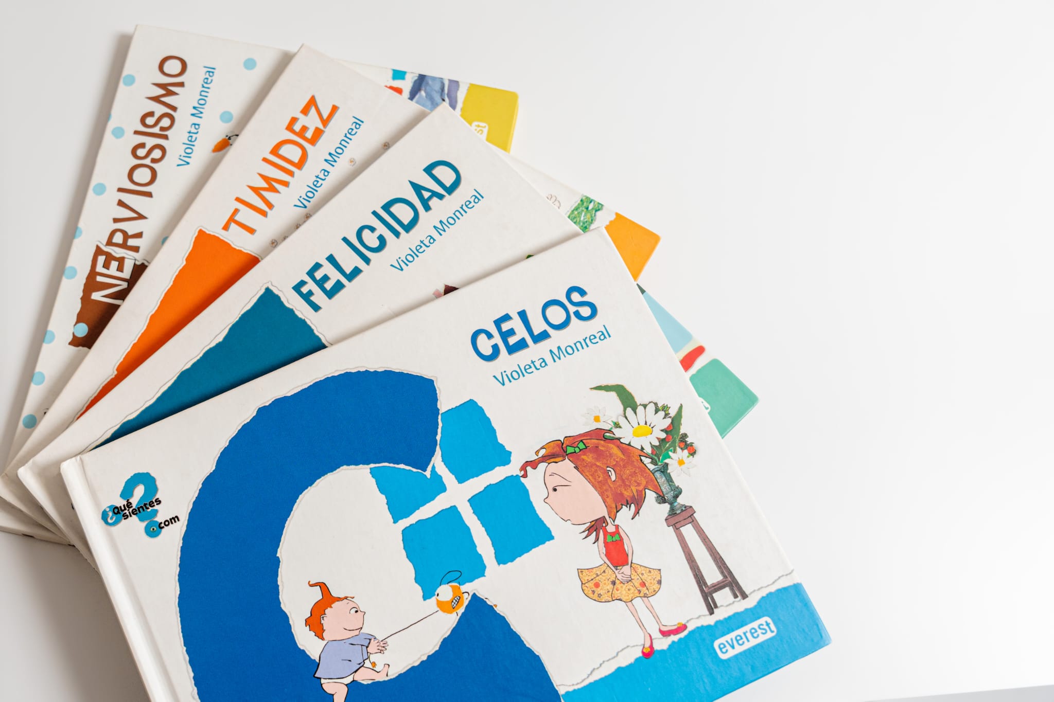 Libros terapéuticos sobre emociones para niños y adolescentes